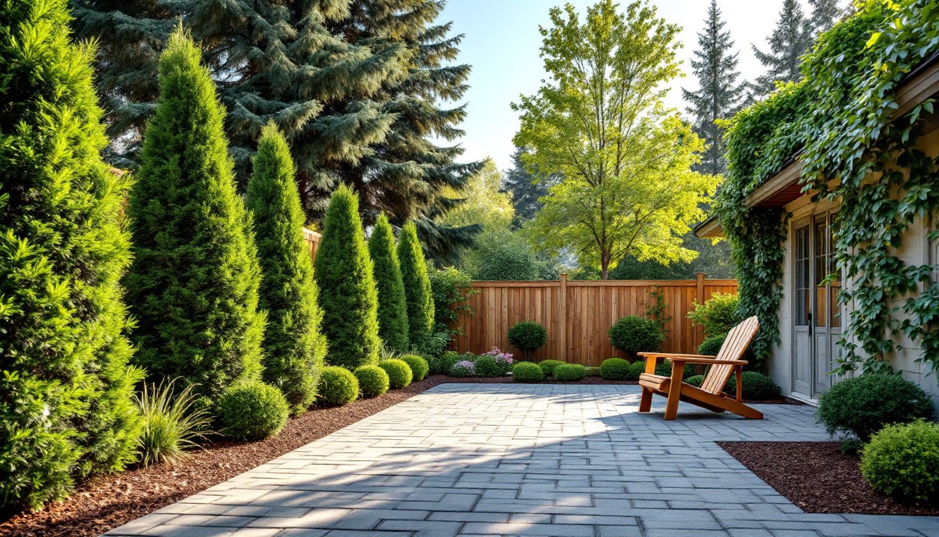 backyard privacy landscaping ideas