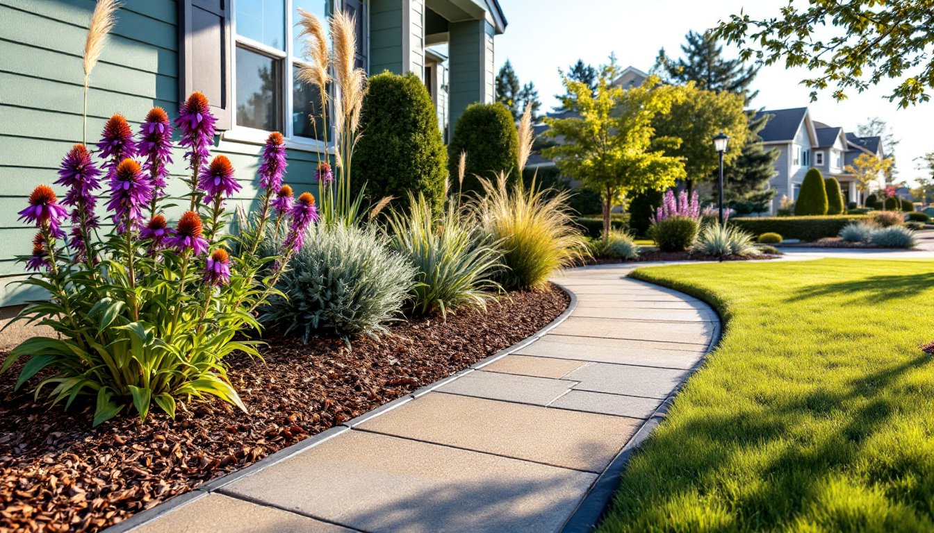 low maintenance landscaping ideas front yard