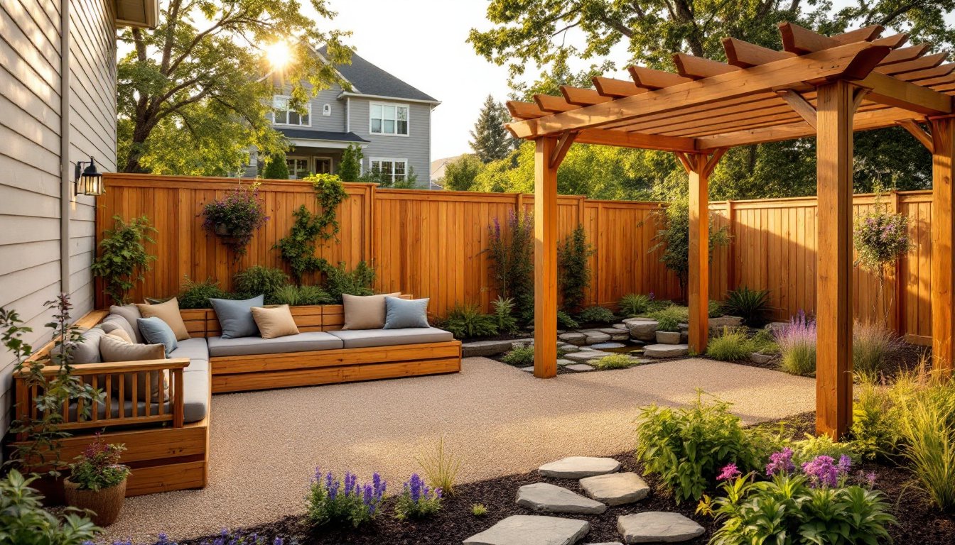 backyard corner landscaping ideas